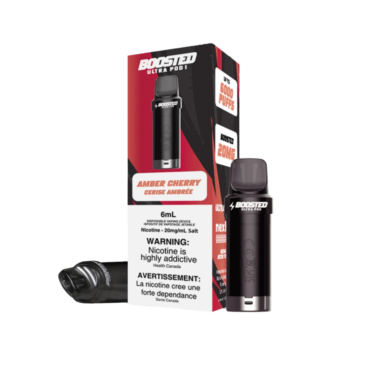 Boosted Pods ULTRA - Amber Cherry (PROV)