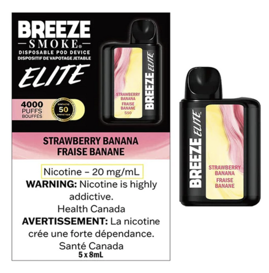 Breeze Elite - Strawberry Banana