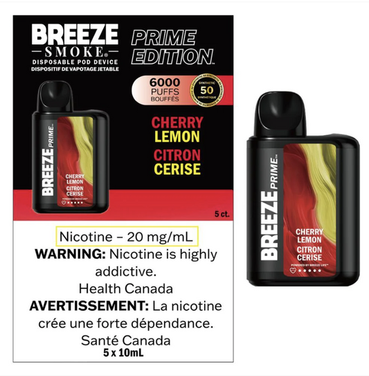 Breeze Prime - Cherry Lemon