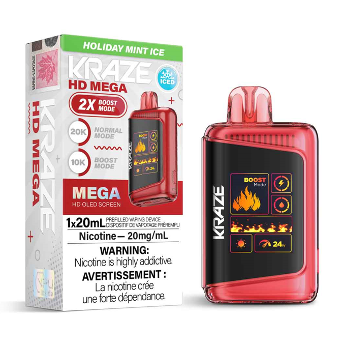 Kraze HD Mega - Holiday Mint Ice