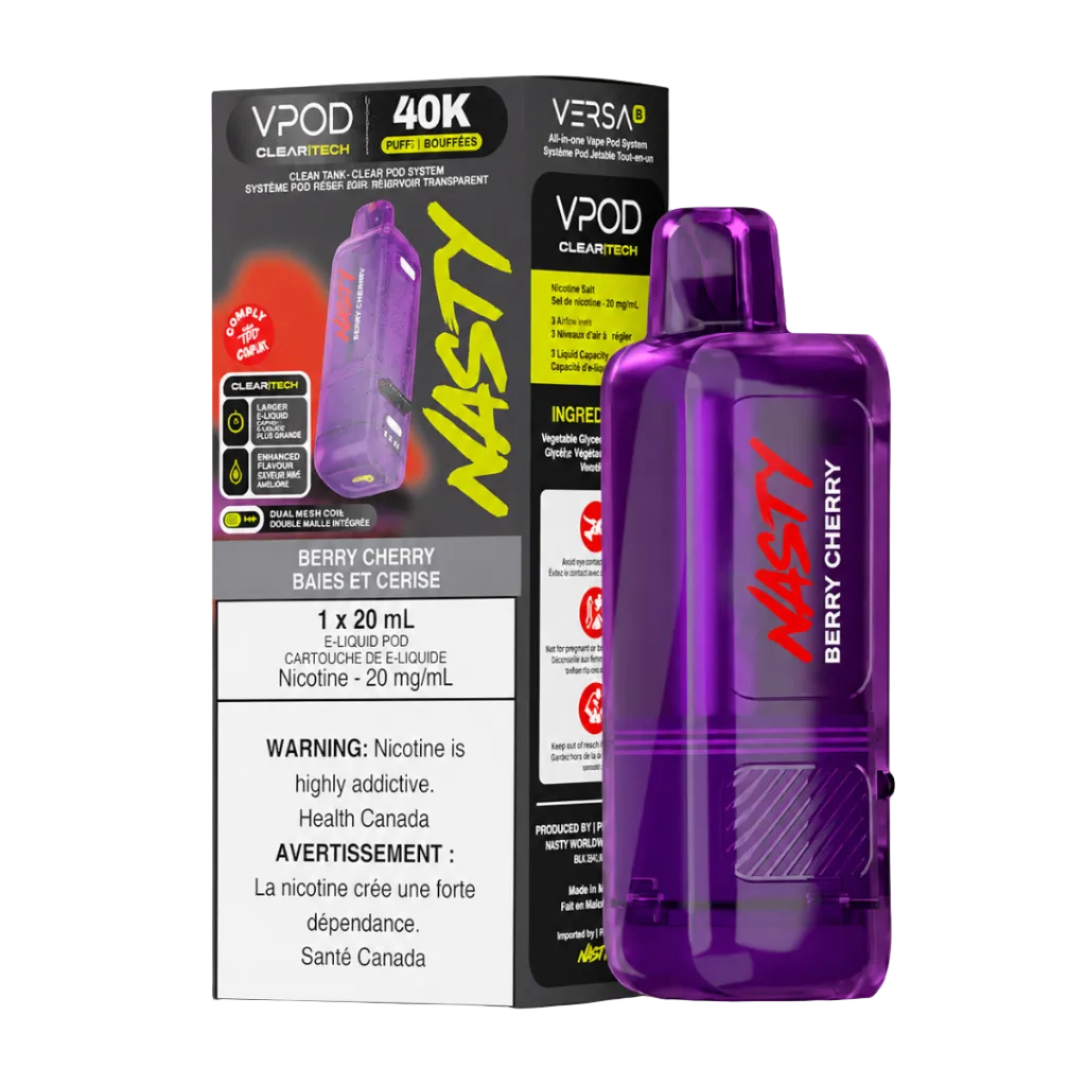 Nasty Versa X Pod 40k - Berry Cherry (PROV)