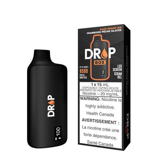 Drop Box 8500 -  Razz Peach Ice