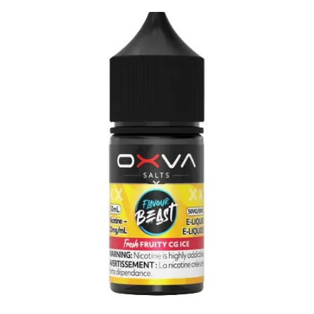 Flavour Beast x OXVA - Fresh Fruity CG Ice 30 mL Salt
