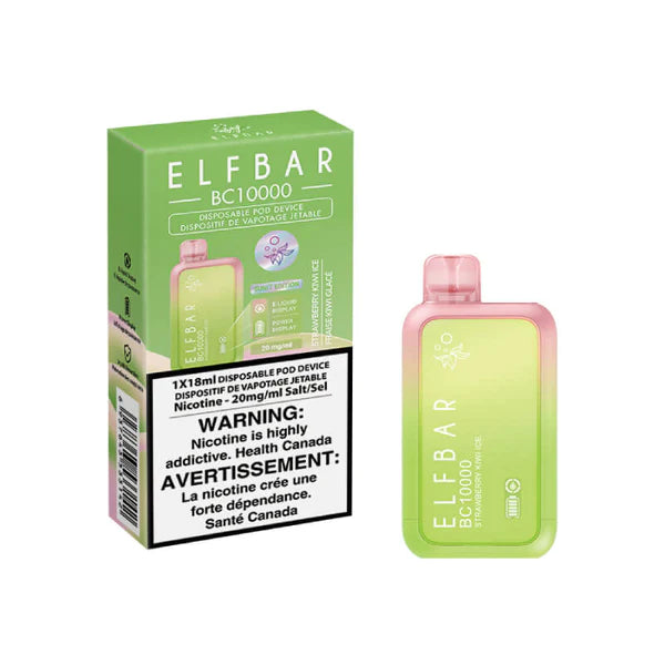 Elf Bar BC10000 Strawberry Kiwi Ice Prime Vape
