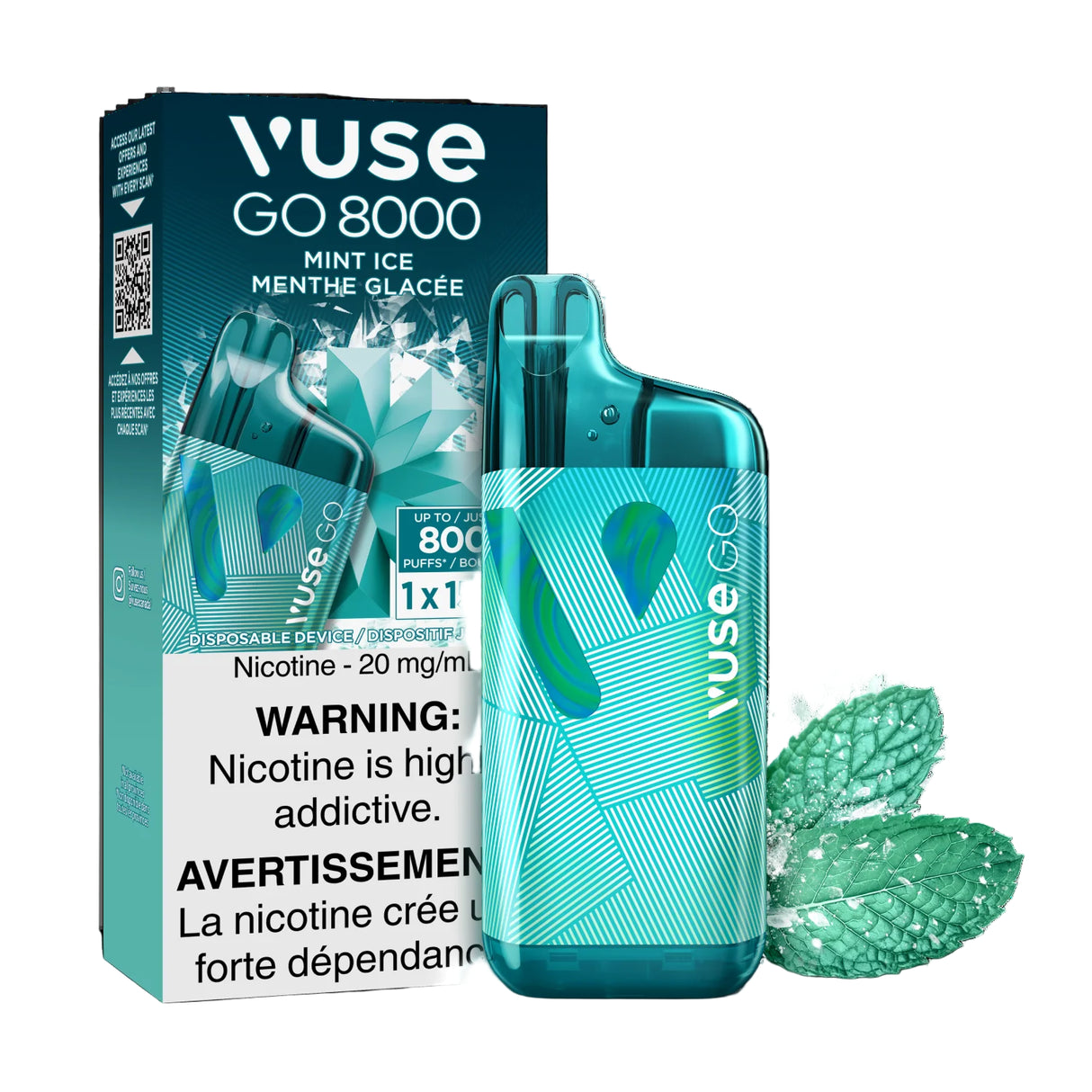 Vuse Go 8000 - Mint Ice