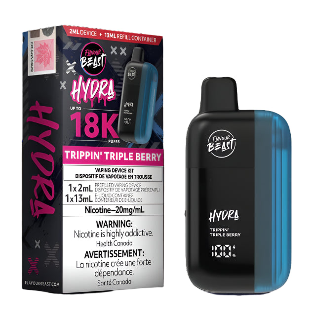 Flavour Beast Hydra 18k - Trippin' Triple Berry