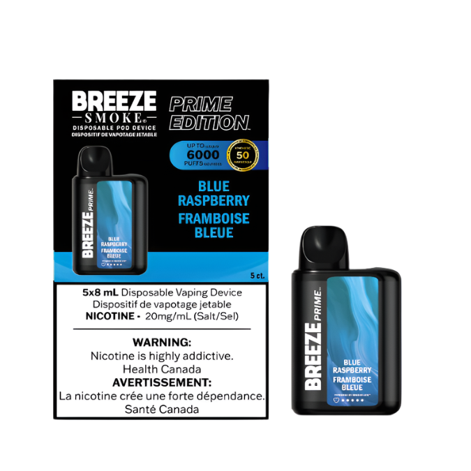 Breeze Prime - Blue Raspberry