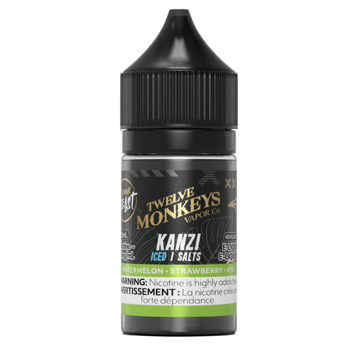 Flavour Beast x Twelve Monkeys - Kanzi Iced 30 ml Salt