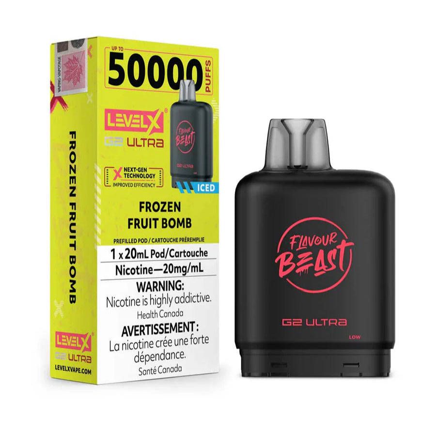 Flavour Beast Level X Ultra G2 50k - Frozen Fruit Bomb Iced