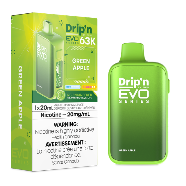 Drip'n Evo 63k - Green Apple (PROV)