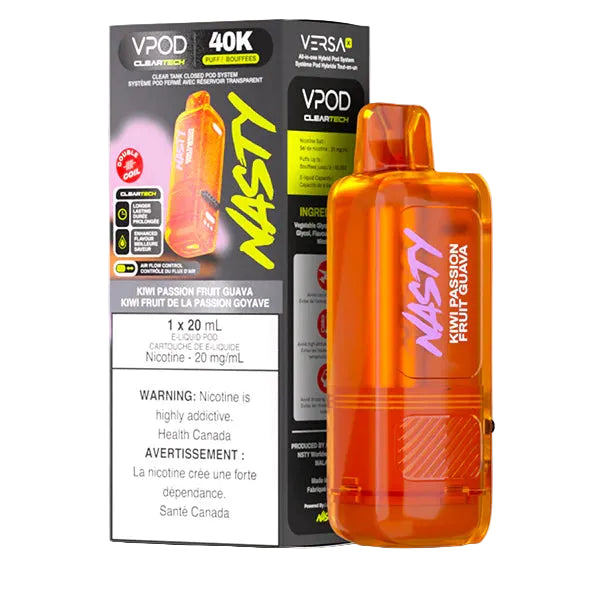 Nasty Versa X Pod 40k - Kiwi Passionfruit Guava