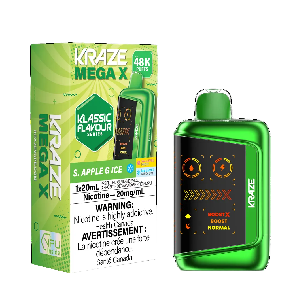 Kraze Mega X Klassic - S. Apple G Ice