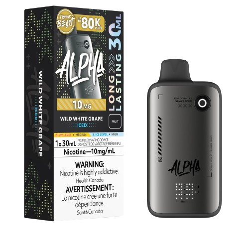Flavour Beast ALPHA 80k - Wild White Grape Iced