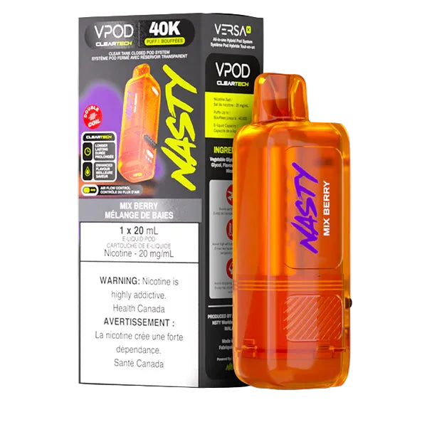 Nasty Versa X Pod 40k - Mix Berry