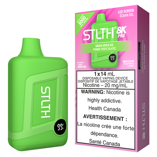 STLTH 8K Pro - Green Apple Ice