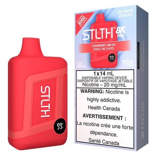 STLTH 8K Pro - Strawberry Lime Ice