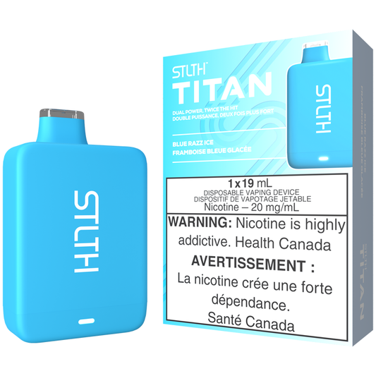 STLTH Titan 10K - Blue Razz Ice