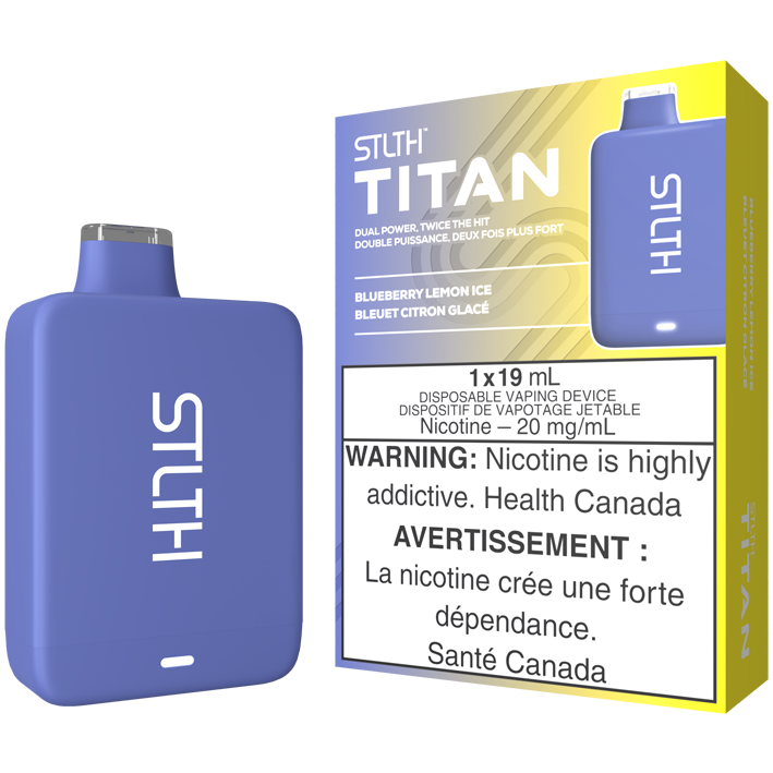 STLTH Titan 10K - Bleuet et Citron Glacés