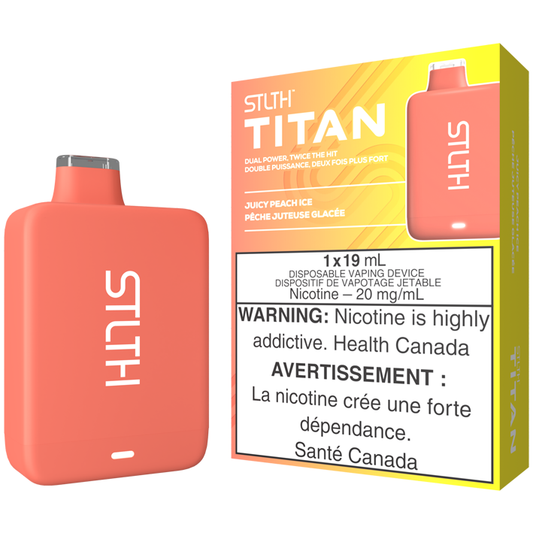 STLTH Titan 10K - Juicy Peach Ice