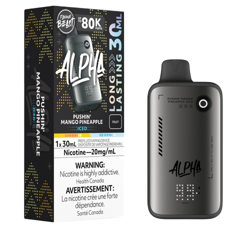 Flavour Beast ALPHA 80k - Pushin' Mango Pineapple Iced (PROV)
