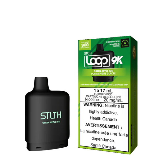 STLTH Loop 9K - Green Apple Ice