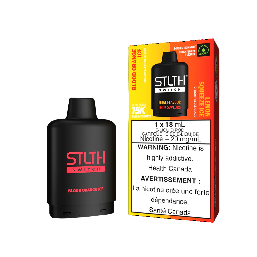 STLTH Switch - Blood Orange Ice & Lemon Squeeze Ice (PROV)