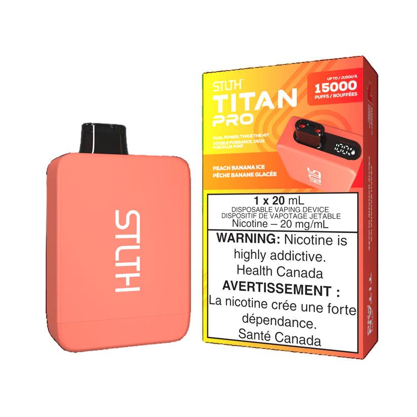 STLTH Titan Pro 15K - Peach Banana Ice (PROV)