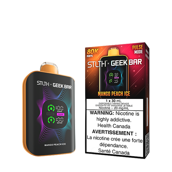 STLTH x Geek Bar - Mango Peach Ice Prime Vape STLTH x Geek Bar - Mango Peach Ice Prime Vape