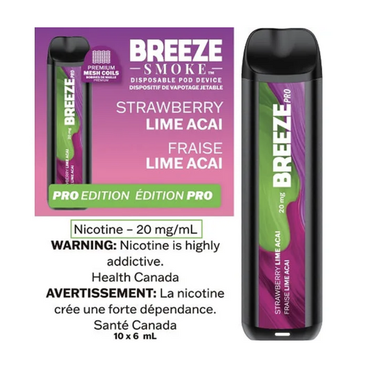 Breeze Pro - Strawberry Lime Açai
