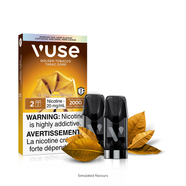 Vuse Pods - Golden Tobacco  Prime Vape