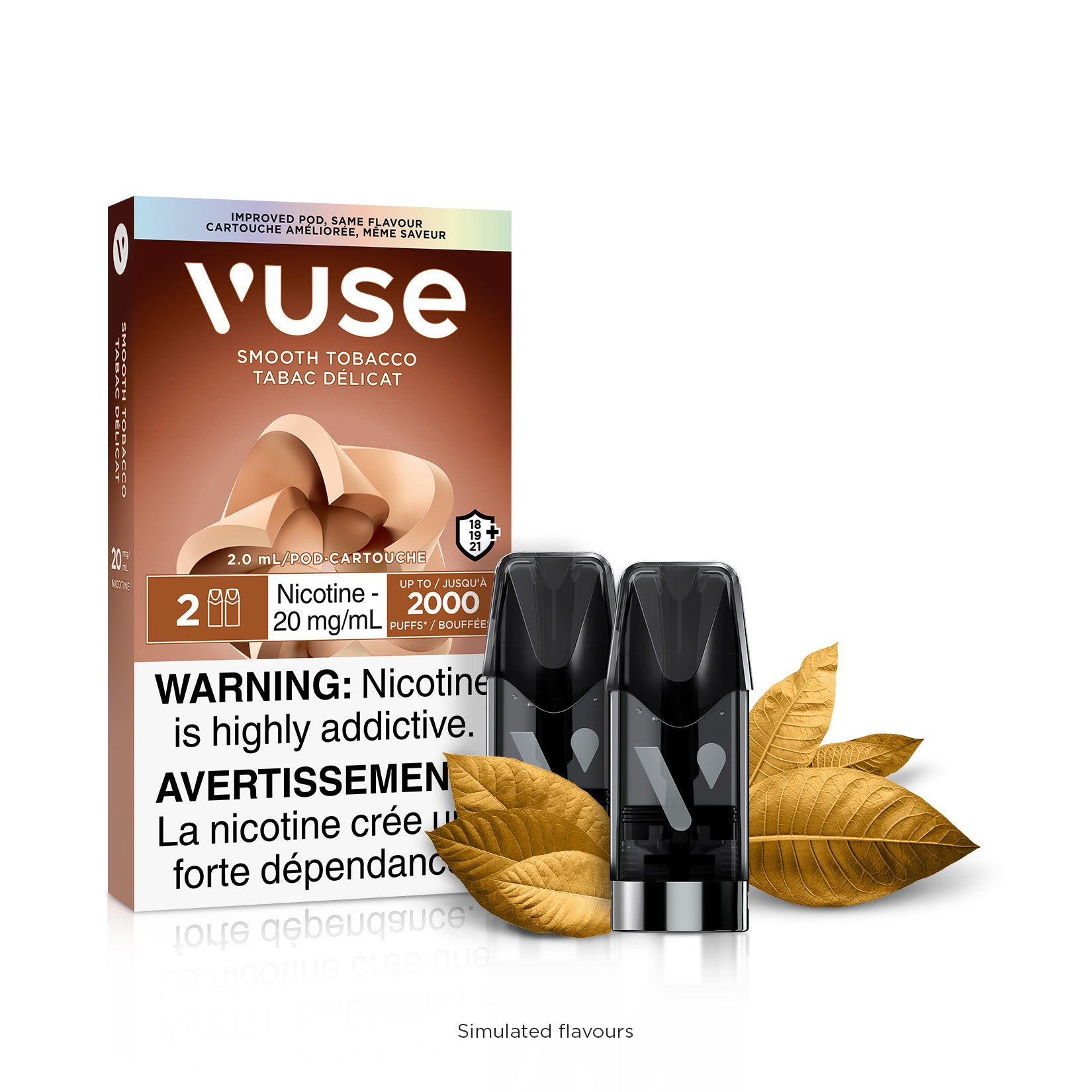 vuse pod nicotine level Pods Color:Rose Gold Box Mods Vuse GO 1000 -