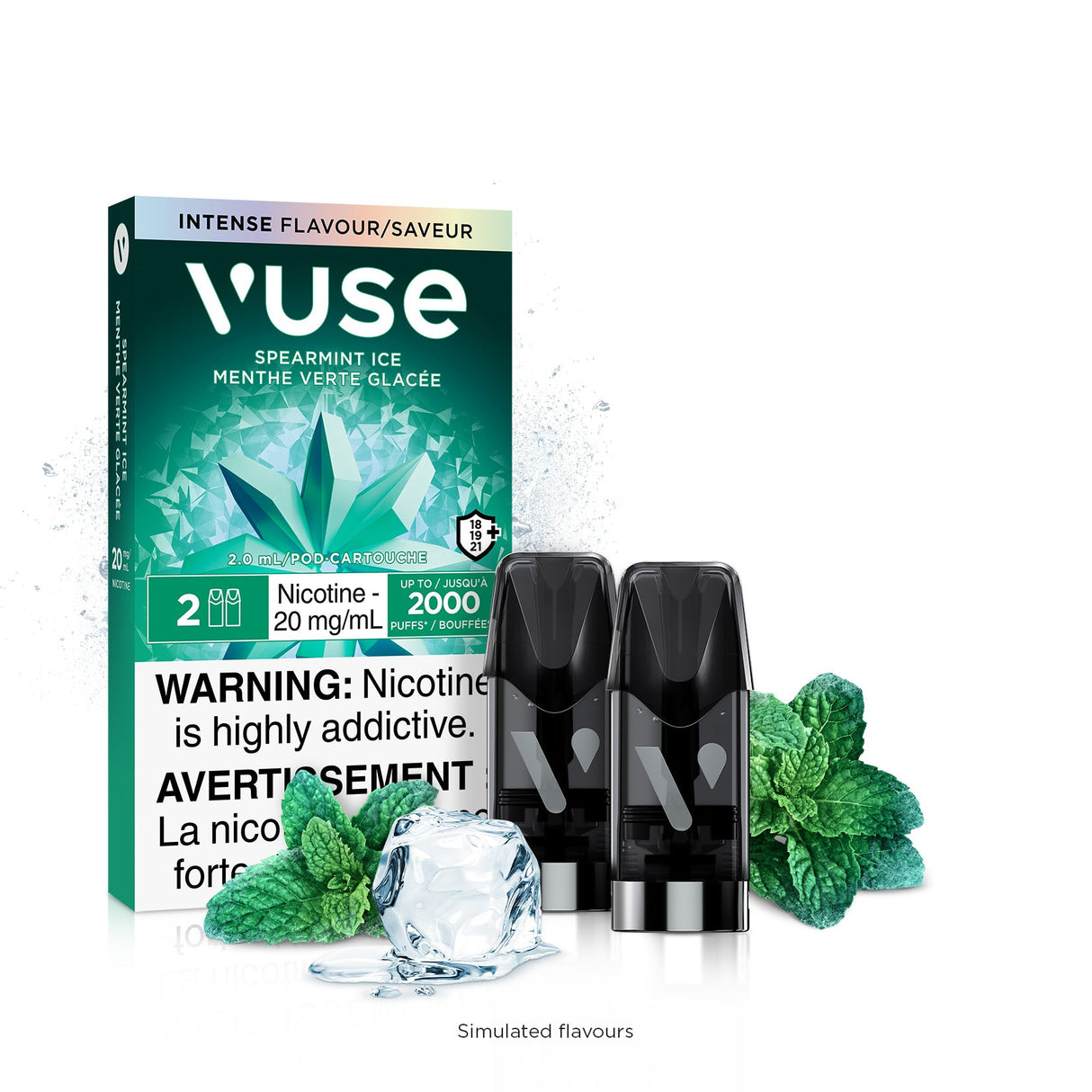 Vuse Pods - Spearmint Ice (PROV)