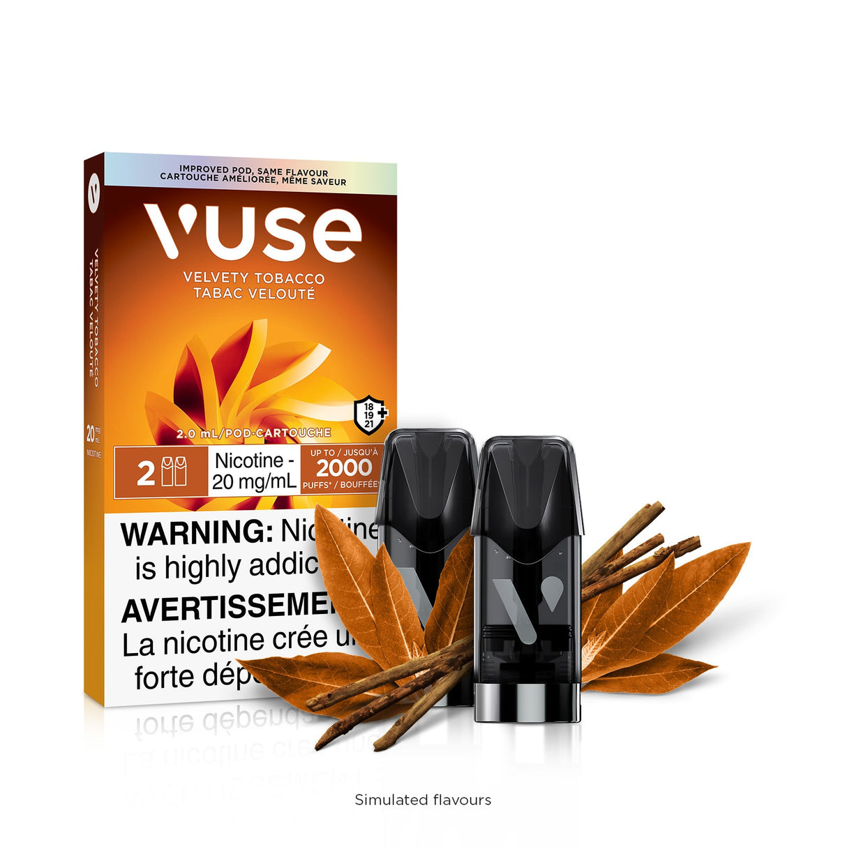 Vuse Pods - Velvety Tobacco (PROV)