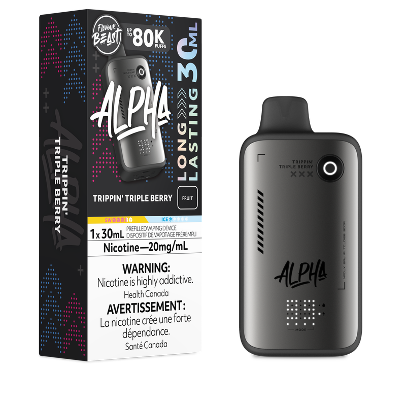Flavour Beast ALPHA 80k - Trippin' Triple Berry