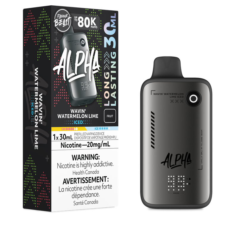 Flavour Beast ALPHA 80k - Wavin' Watermelon Lime Iced
