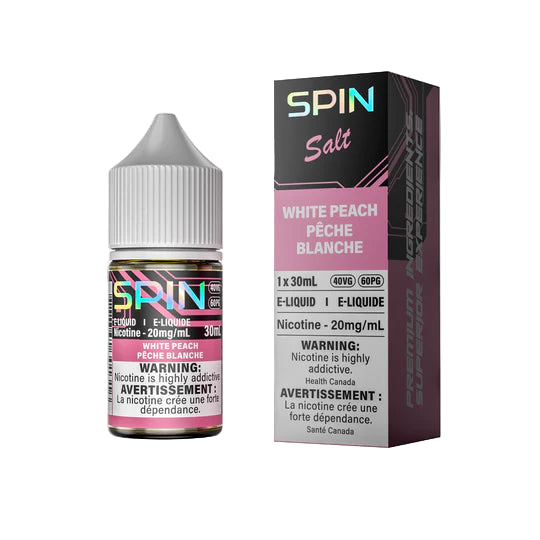 SPIN - White Peach 30 ml Salt