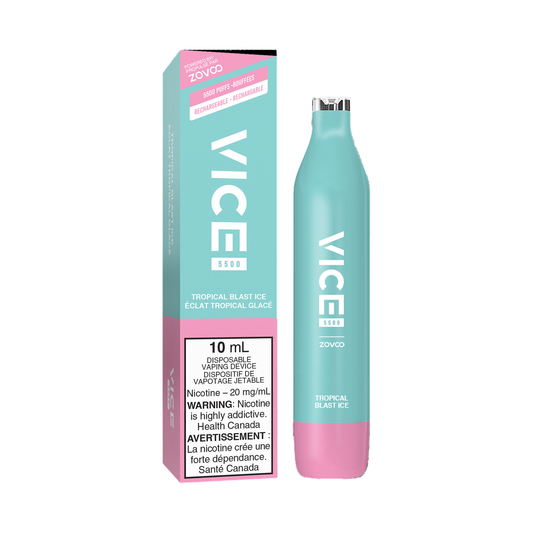 Vice 5500 Disposable - Tropical Blast Ice