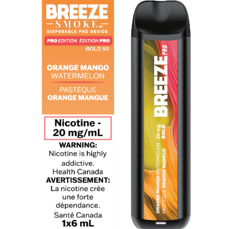 Breeze Pro - Orange Mango Watermelon Prime Vape Breeze Pro - Orange Mango Watermelon Prime Vape