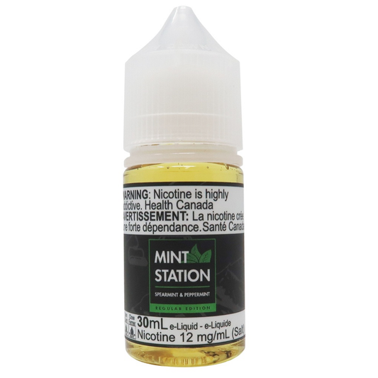 Mint Station - Spearmint & Peppermint (Regular) 30ml Salt