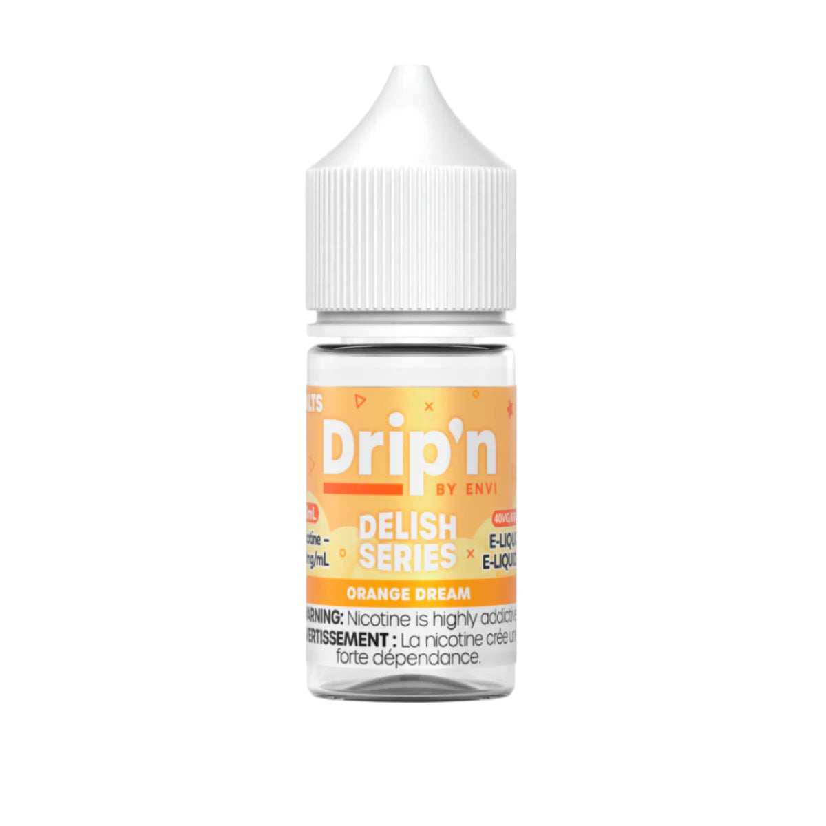 Drip'N by Envi - Delish Series - Orange Dream 30ml Salt