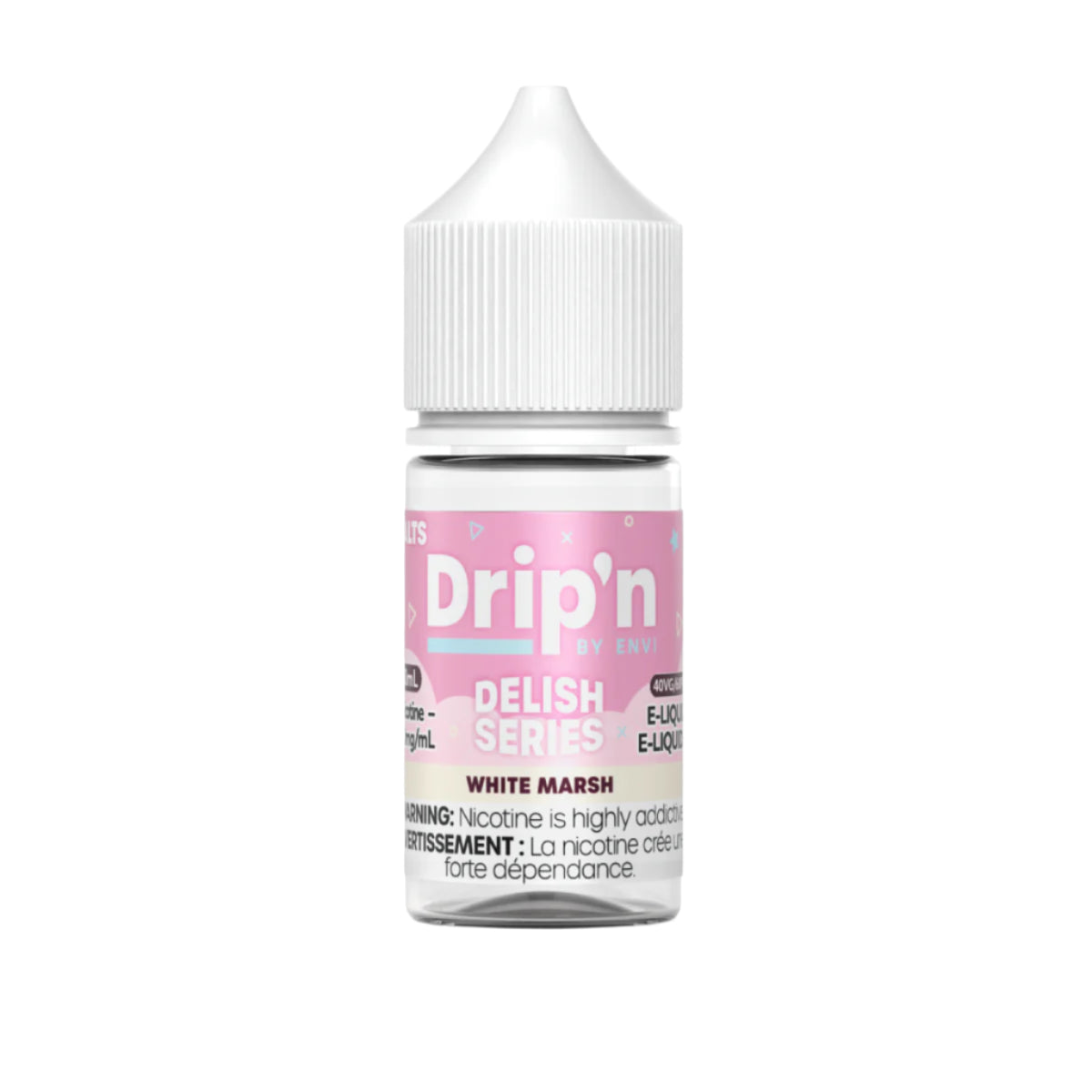 Drip'N by Envi - Delish Series - White Marsh 30ml Salt