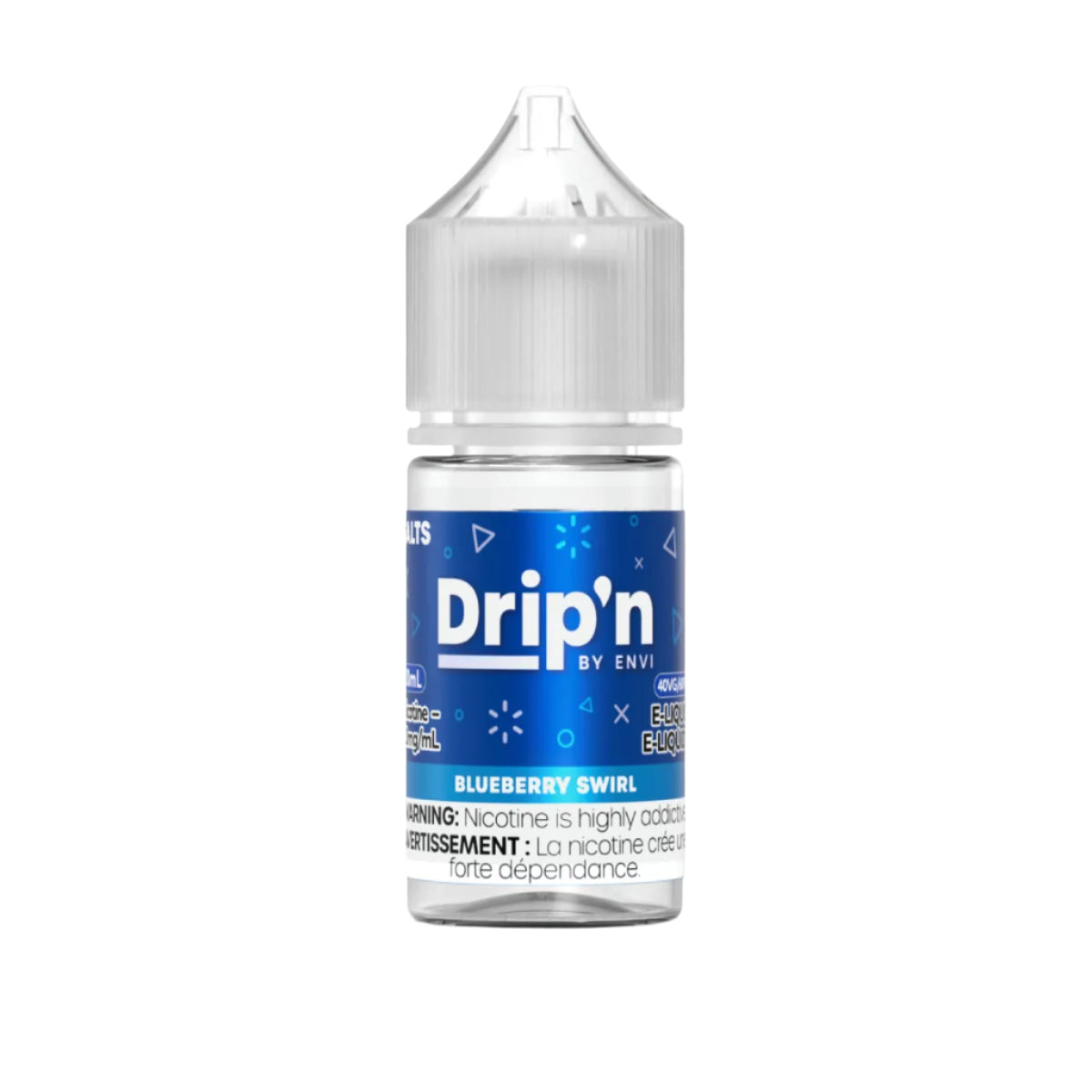 Drip'n by Envi - Blueberry Swirl 30mL Salt