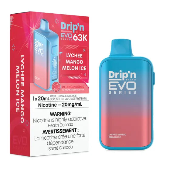 Drip'n Evo 63k - Lychee Mango Melon Ice (PROV)