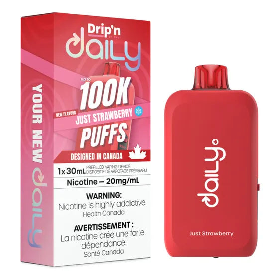 Drip'n Daily 100k - Just Strawberry