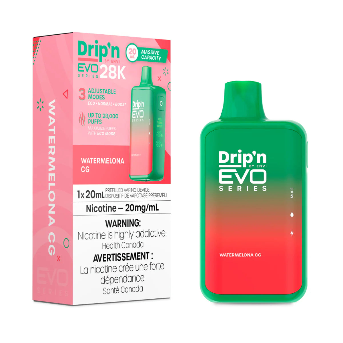 Drip'n Evo 28K - Watermelona CG (PROV)