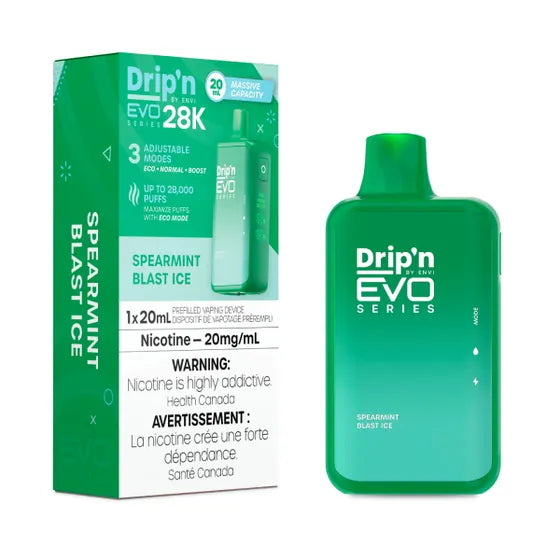 Drip'n Evo 28K - Spearmint Blast Ice (PROV)