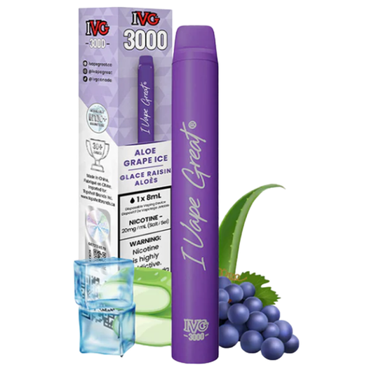 IVG 3000 - Aloe Grape Ice