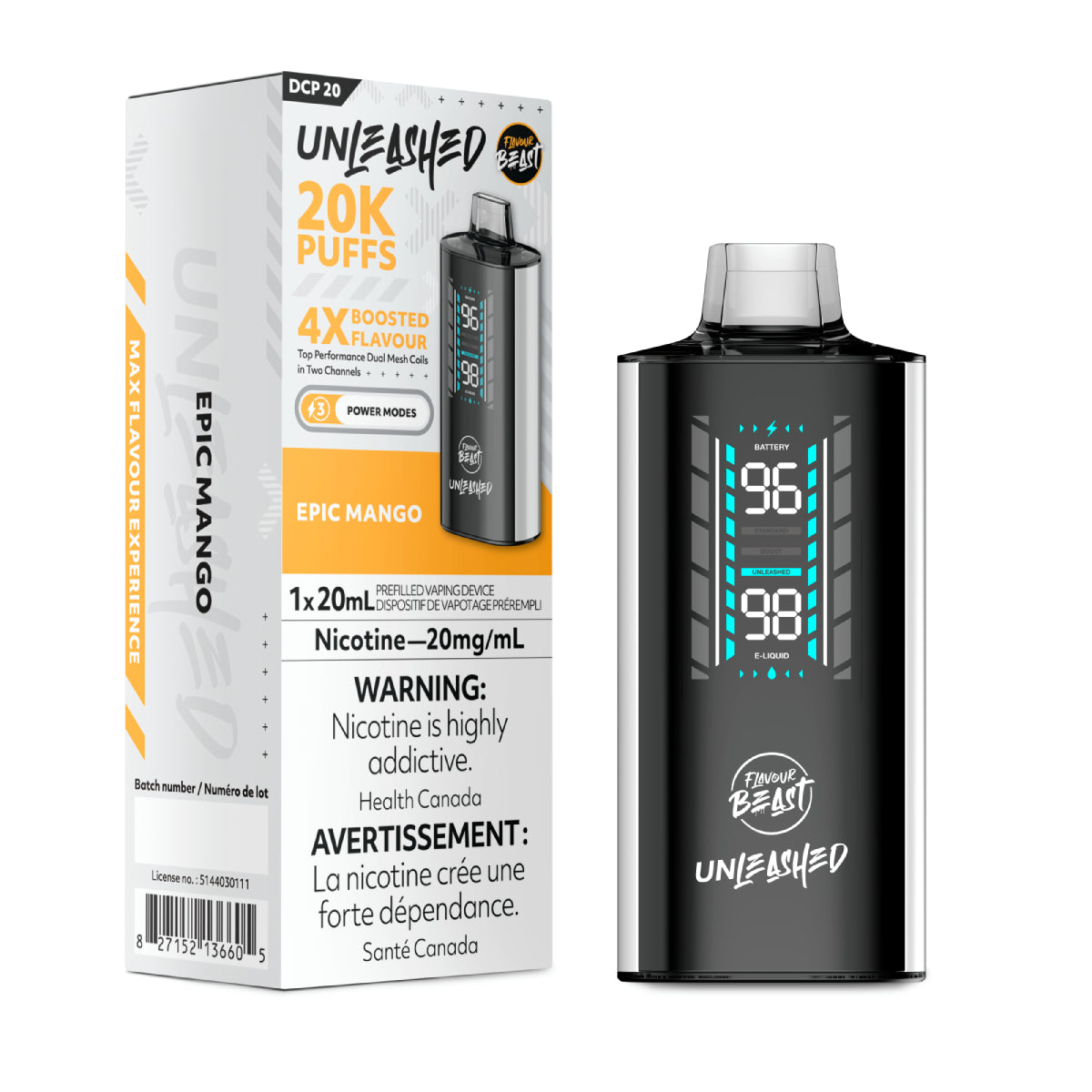Flavour Beast Unleashed DCP 20K Epic Mango