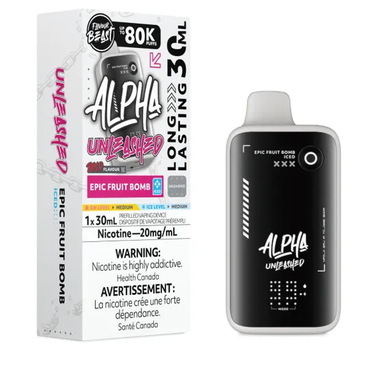 Flavour Beast Unleashed ALPHA 80k - Epic Fruit Bomb Iced