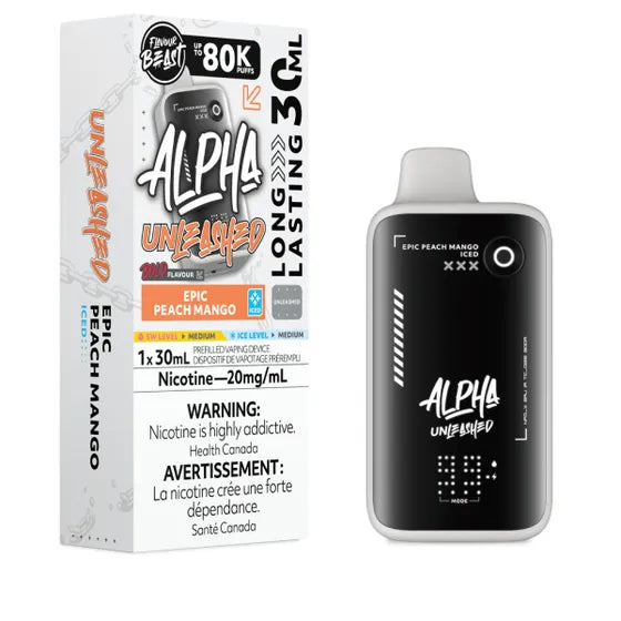 Flavour Beast Unleashed ALPHA 80k - Epic Peach Mango Iced